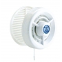 LUX F160 window-mounted exhaust fan with automatic opening/closing and switch with pullcord 1