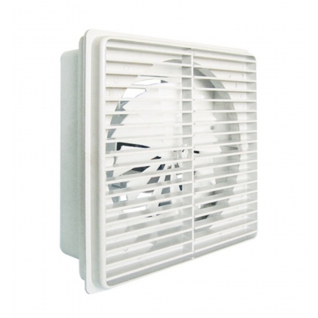 LUX FS40 window-mounted exhaust fan with fixed opening and switch with pullcord 1