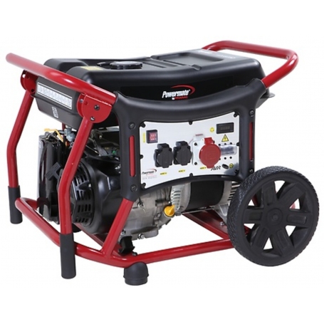 Powermate by Pramac WX6250 gasoline generator with recoil starting system
