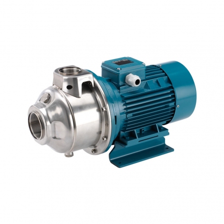 Calpeda MXH 2002/A three-phase horizontal multistage electric pump monobloc stainless steel AISI 304 with screwed connections