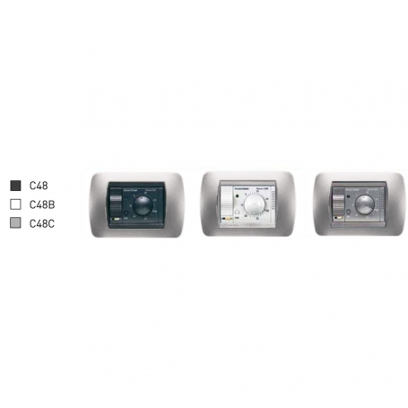 FantiniCosmi recessed electronic thermostat C48 with knob