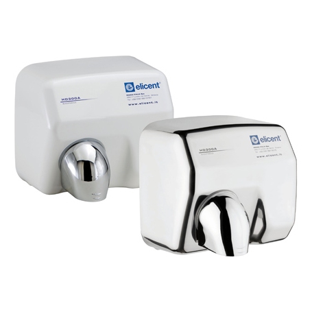 Elicent HD100P White automatic electric hand dryer