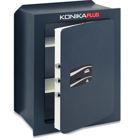 STARK KONIKA 1202P wall safe with double bit key