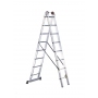 SVELT aluminium ladder in two trunks E2
