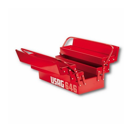 USAG 5 compartment extendable and empty toolbox U06460201
