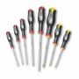 Usag series of 8 screwdrivers for slotted and cross recessed screws U03240250