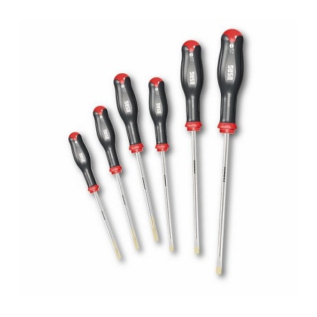 USAG series of 6 slotted screwdrivers U03240652