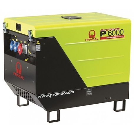 Pramac P6000 three-phase diesel Generator