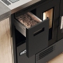 Eva Calòr Enrica pellet stove with oven and hob 2