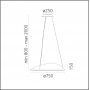 Artemide Design Collection suspension Lamp AMELUNA
