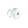 LUX S72/100 wall or hood-mounted exhaust fan with fixed opening and side vent